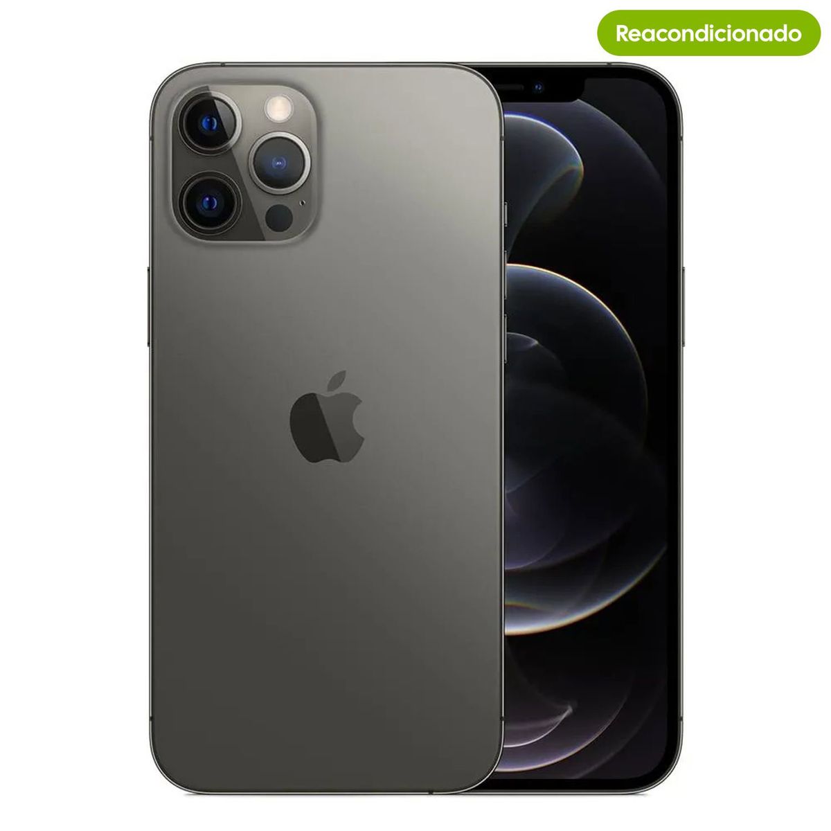 APPLE - Celular IPhone 12 Pro Max 256 GB 5G Grafito Reacondicionado + Garantía extendida