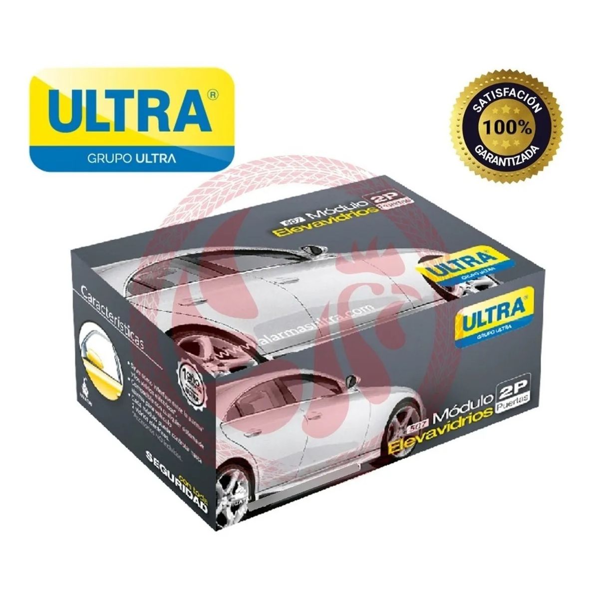 GENERICO - Módulo Elevavidrios X 2 Ventanas Secuencial Automatico Ultra