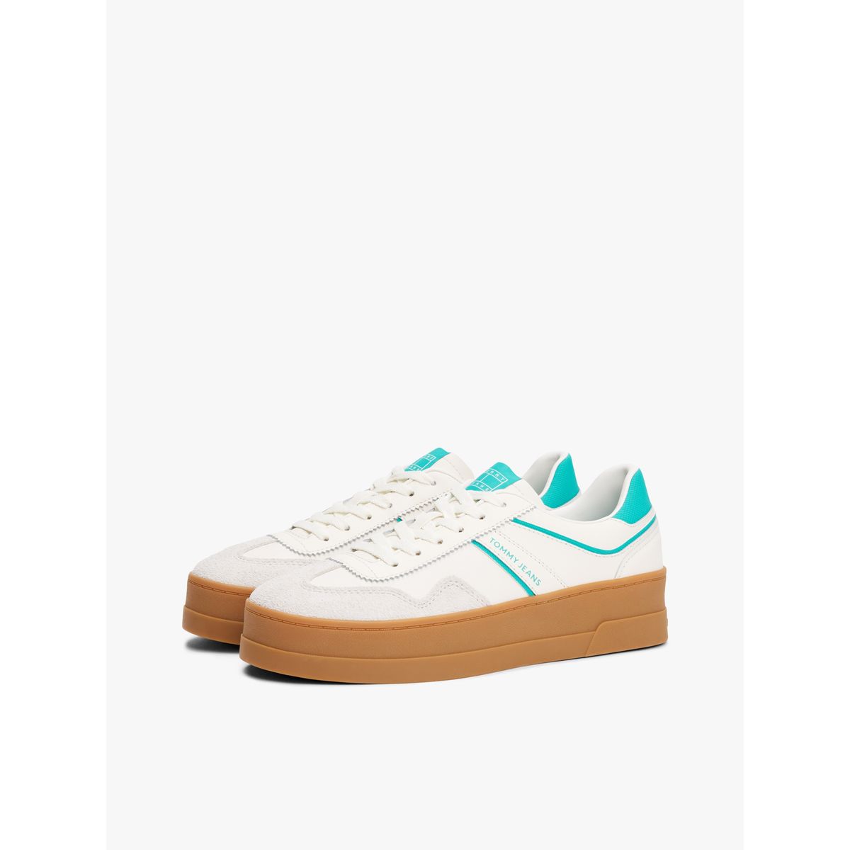 TOMMY HILFIGER - Tenis blanco de plataforma The Greenwich Tommy Hilfiger