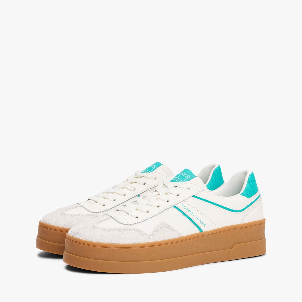 TOMMY HILFIGER - Tenis blanco de plataforma The Greenwich Tommy Hilfiger