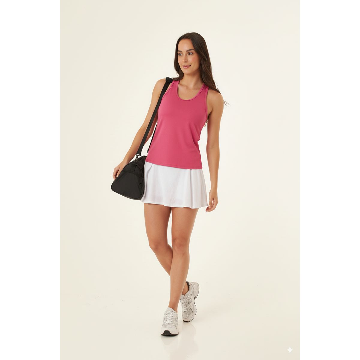 BELIFE - Camiseta deportiva manga sisa rosa para mujer