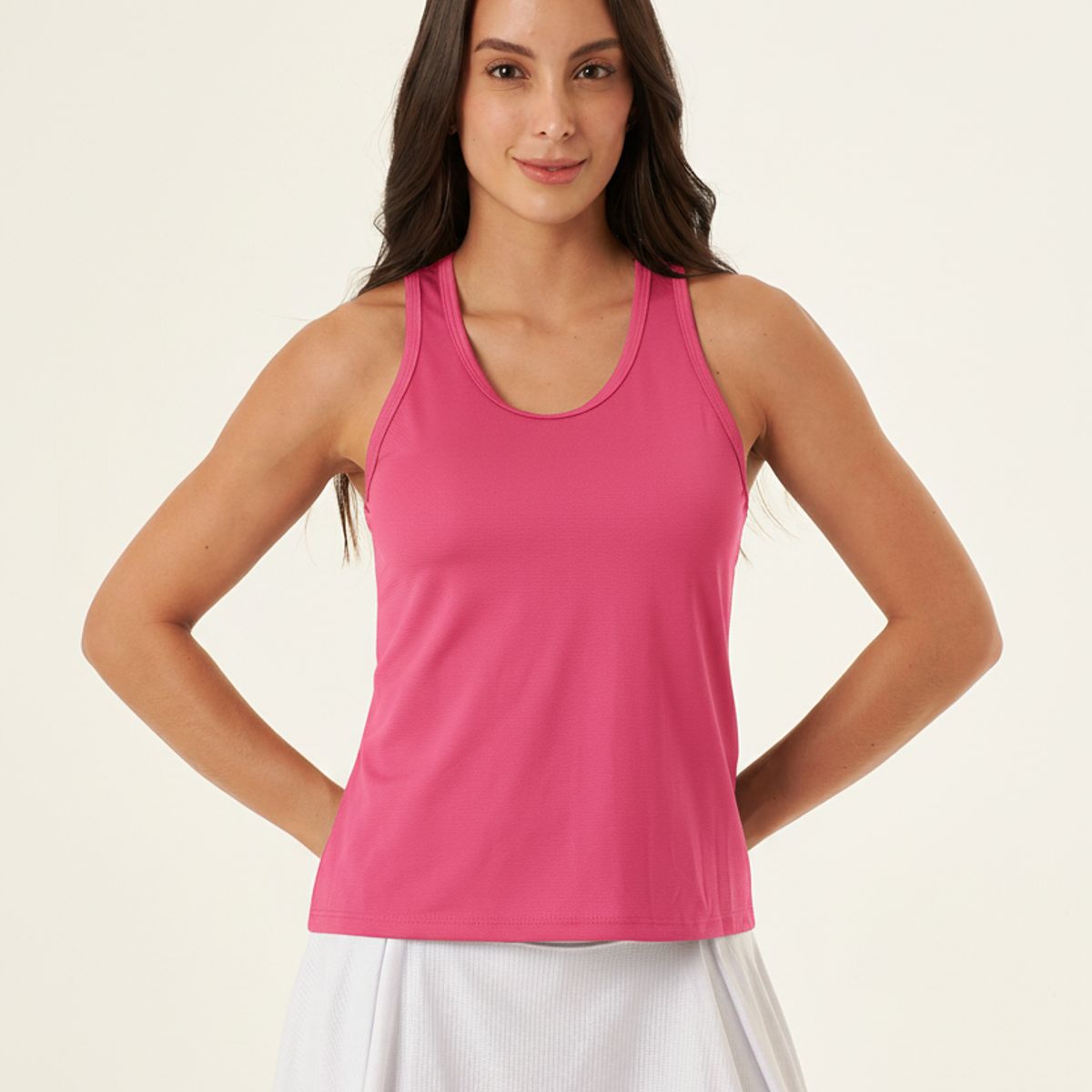 BELIFE - Camiseta deportiva manga sisa rosa para mujer