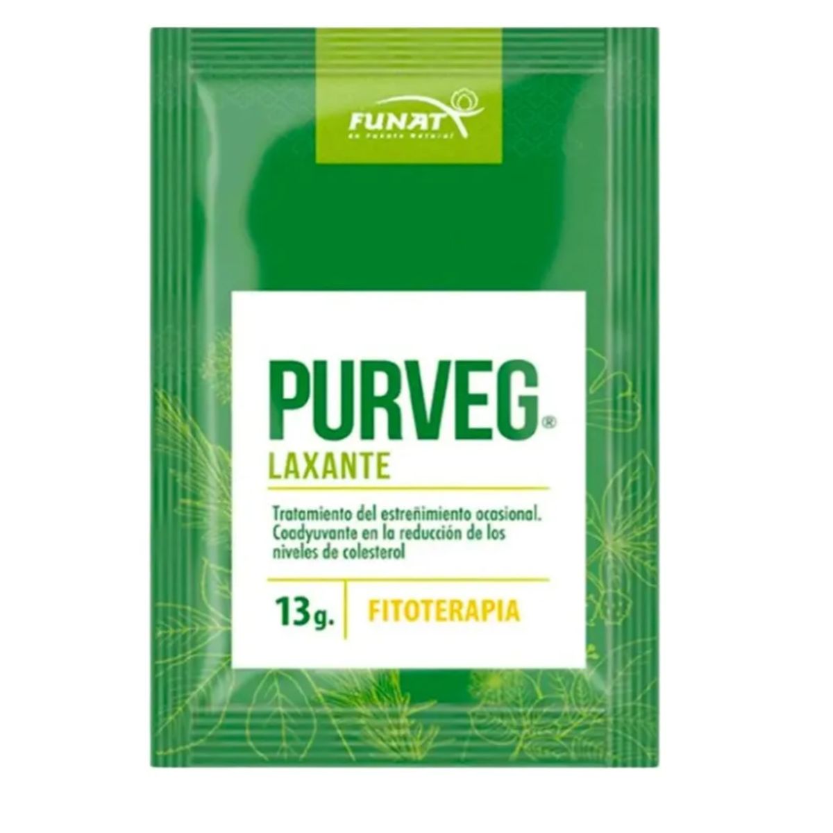 FUNAT - SUPLEMENTO CON HIERBAS+RUIBARBO +SEN X 12 UNIDADES/ PURVEG