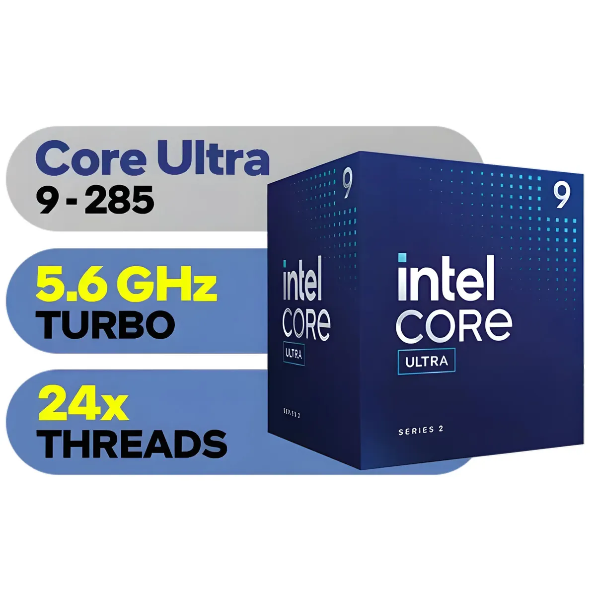 INTEL - Procesador INTEL CORE ULTRA 9 285 Para LGA1700, Estabilidad y Capacidad Máxima