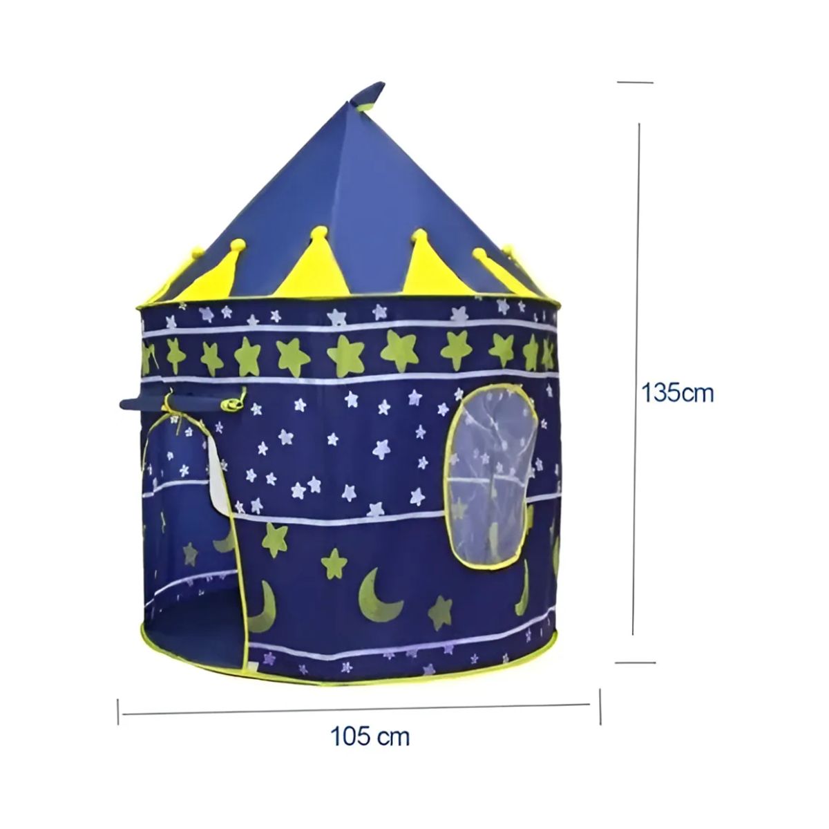 GENERICO - Carpa Infantil Castillo Princesa Niños Portátil Color Azul