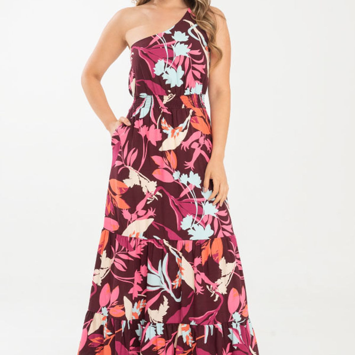 RAGGED - Vestido malia Berenjena Ragged