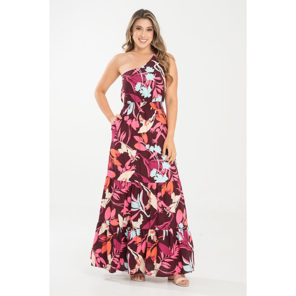 RAGGED - Vestido malia Berenjena Ragged