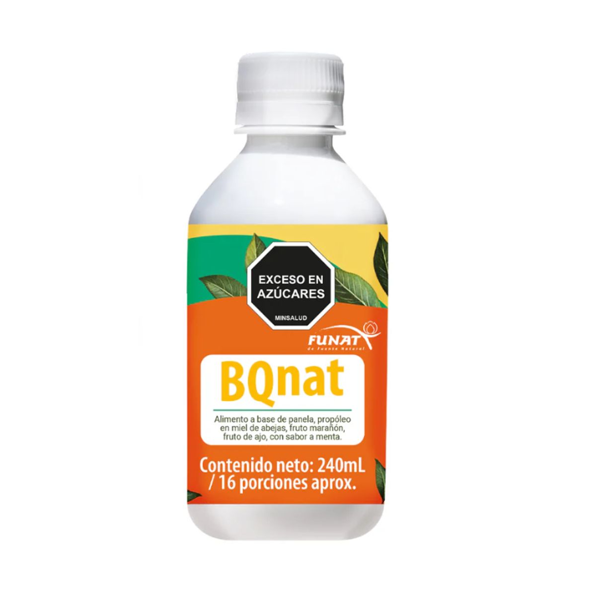 FUNAT - ALIMENTO CON PROPOLEO Y MARAÑON + VITAMINAS X 240 ML./ BQNAT