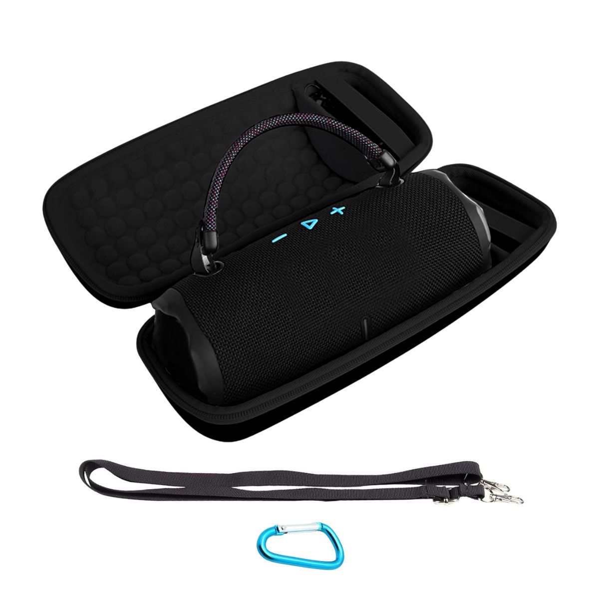 GENERICO - Estuche Compatible con JBL Charge 6 Rígido Impermeable con Correa