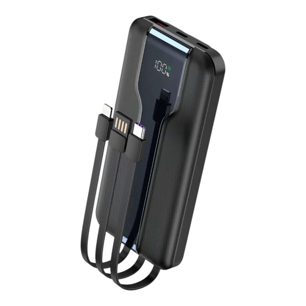 MOVISUN - Movisun Powerbank Rocket P17 10.000 Mah 22.5w Con Cables