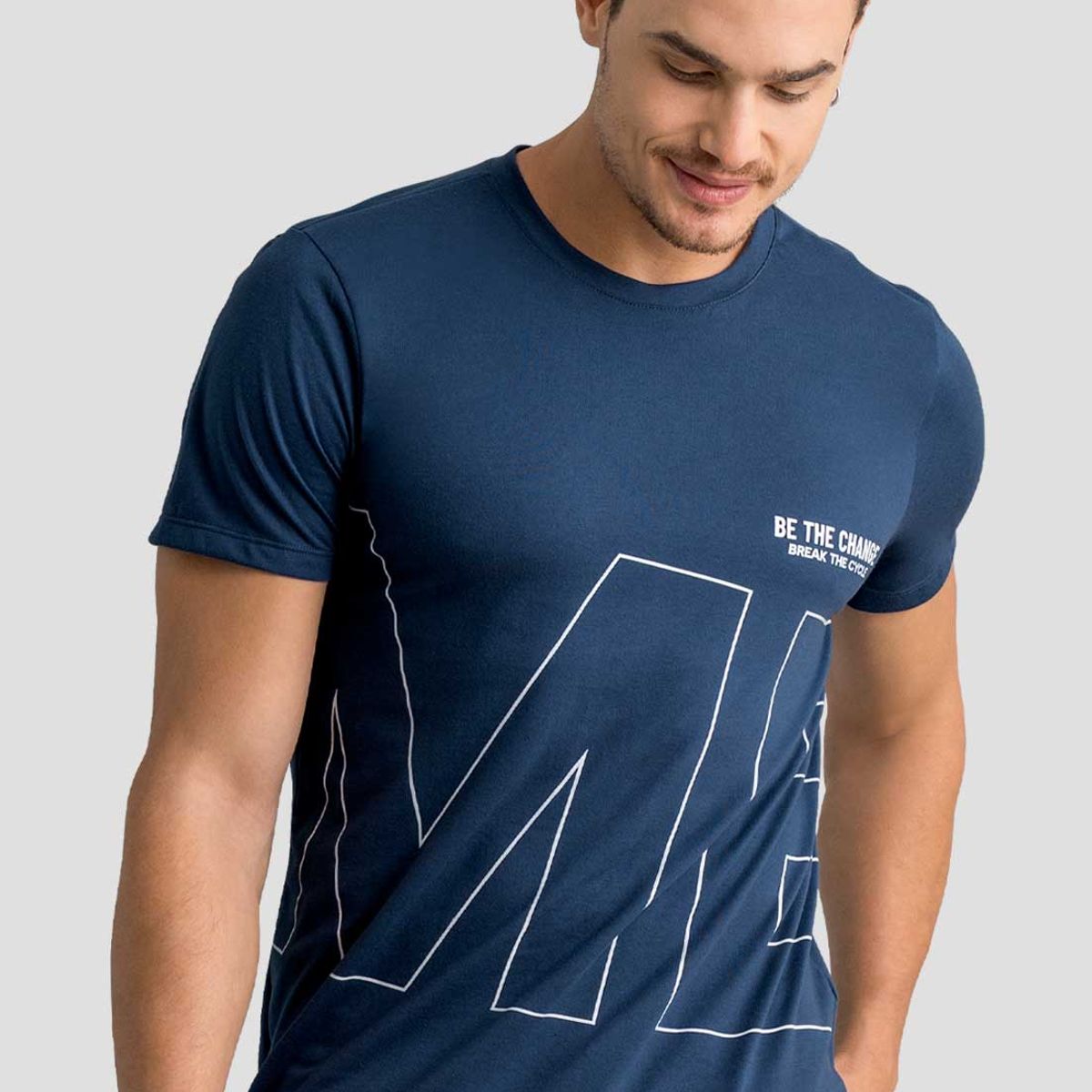 MARKETING PERSONAL - Camiseta Hombre Azul Profundo Mp 113049