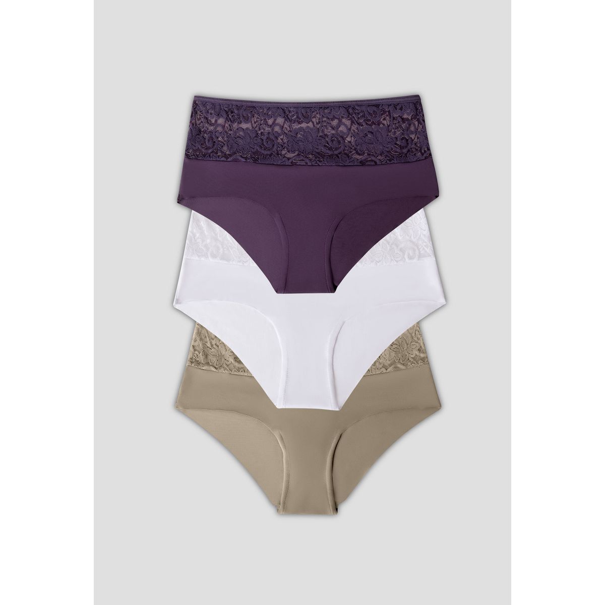 FORMAS INTIMAS - Cachetero Paq X3 Mujer Multicolor Fi 101856