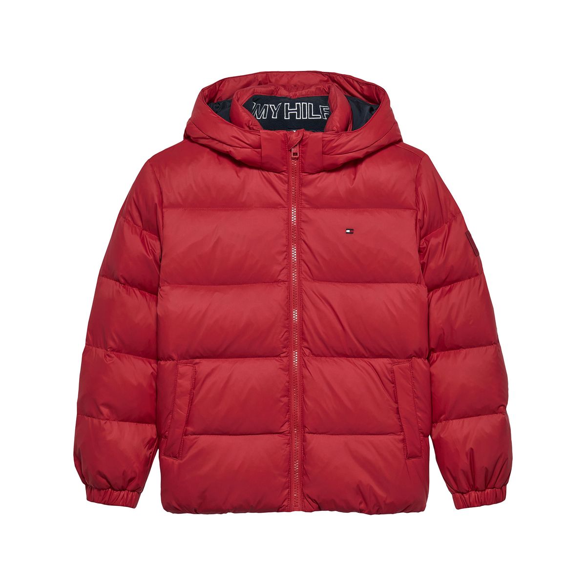 TOMMY HILFIGER - Chaqueta roja Essential relleno de plumón Tommy Hilfiger