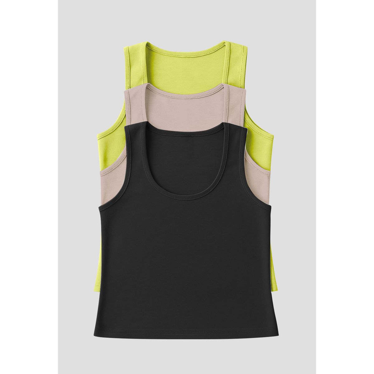 FORMAS INTIMAS - Camiseta Paq X3 Mujer Multicolor Fi 33603