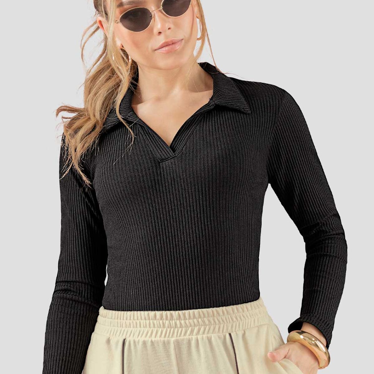 ATYPICAL - Body Mujer Negro Atypical 111041