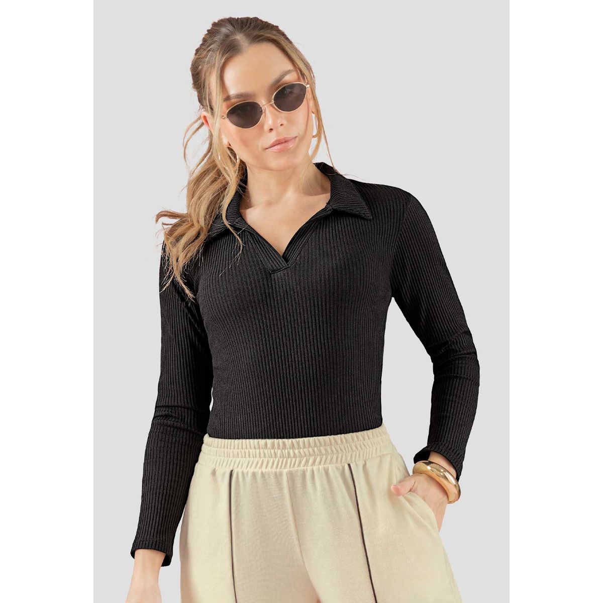 ATYPICAL - Body Mujer Negro Atypical 111041