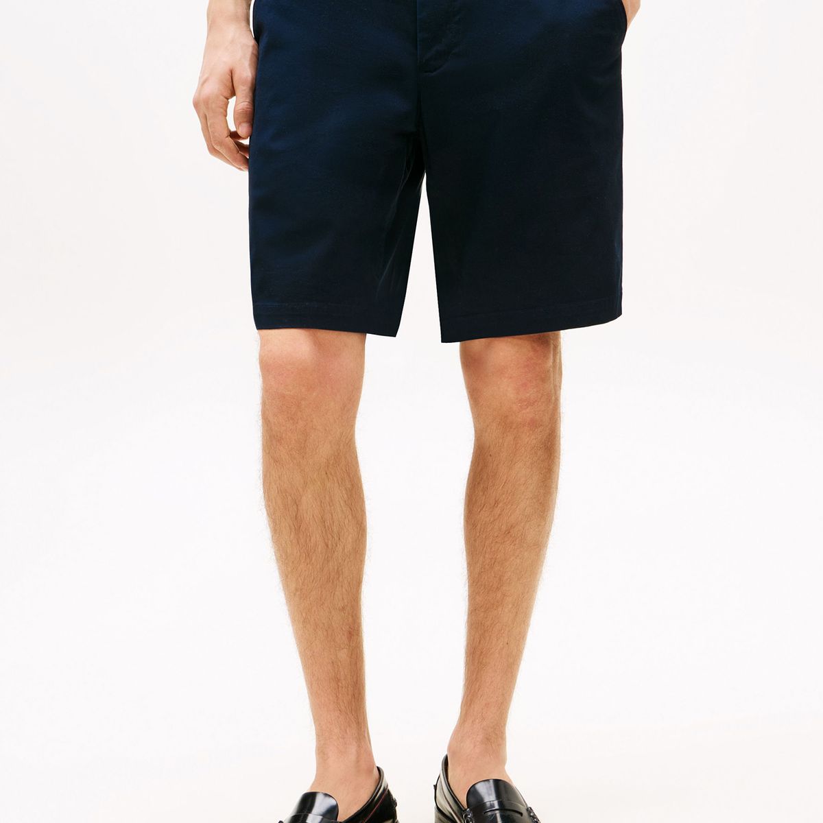 TOMMY HILFIGER - Bermudas azul chino Harlem colección 1985 Tommy Hilfiger