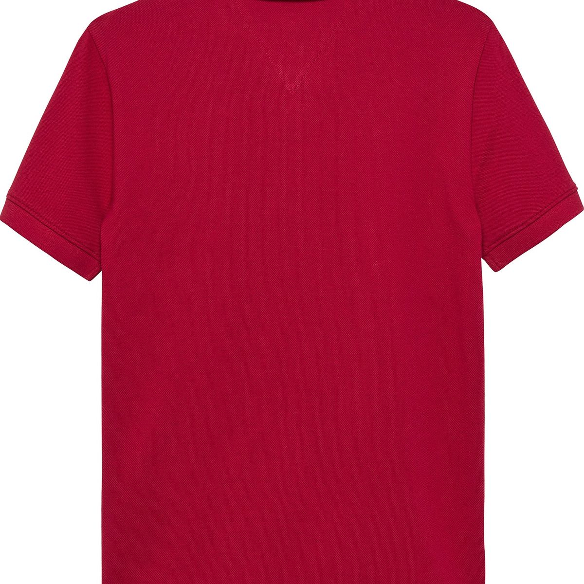 TOMMY HILFIGER - Polo rojo varsity con logo gráfico Tommy Hilfiger