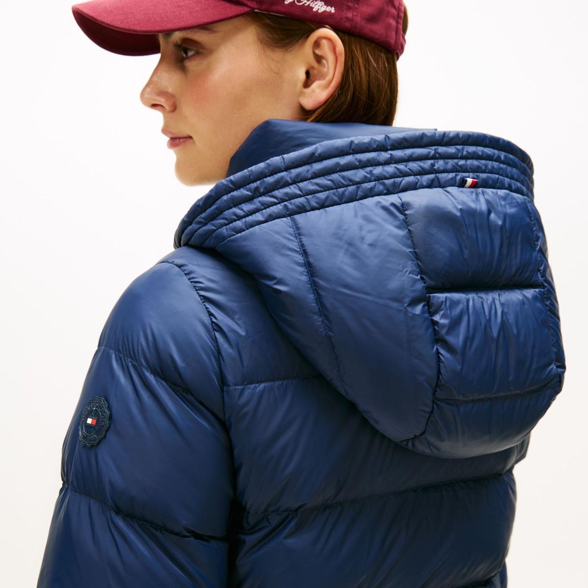 TOMMY HILFIGER - Chaqueta azul de plumón que repele el agua Tommy Hilfiger