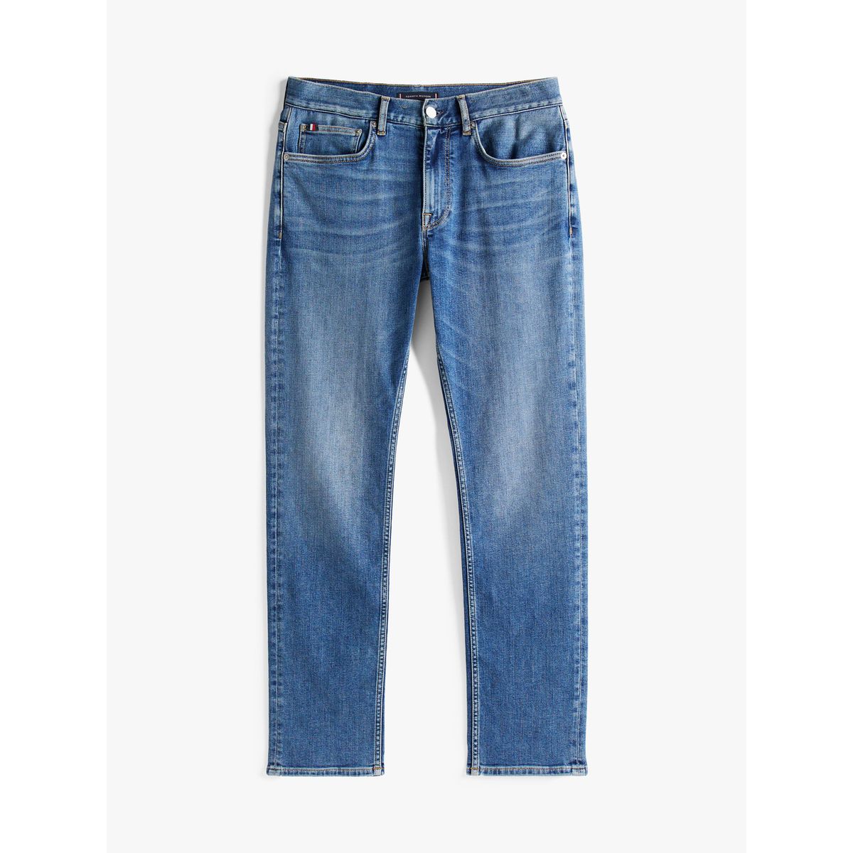 TOMMY HILFIGER - Jeans negro de corte recto Tommy Hilfiger