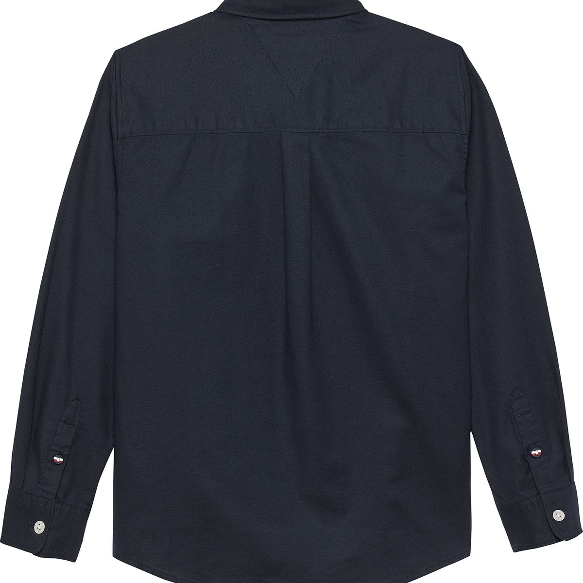 TOMMY HILFIGER - Camisa azul Essential de algodón Oxford Tommy Hilfiger