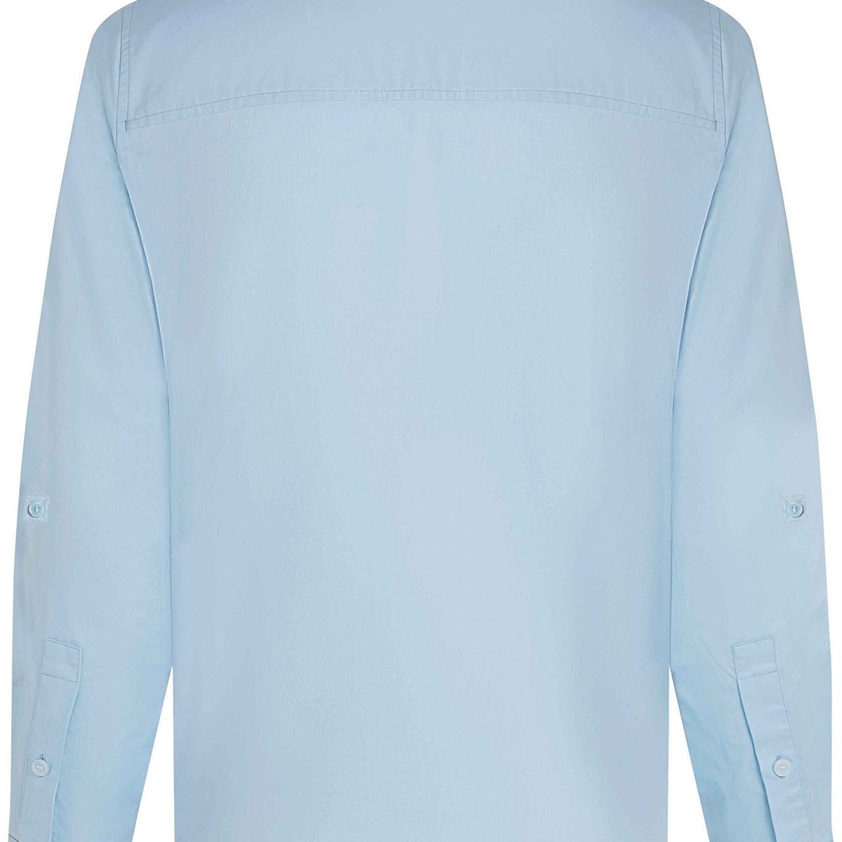 TOMMY HILFIGER - Camisa celeste Classic Poplin de manga larga Tommy Hilfiger