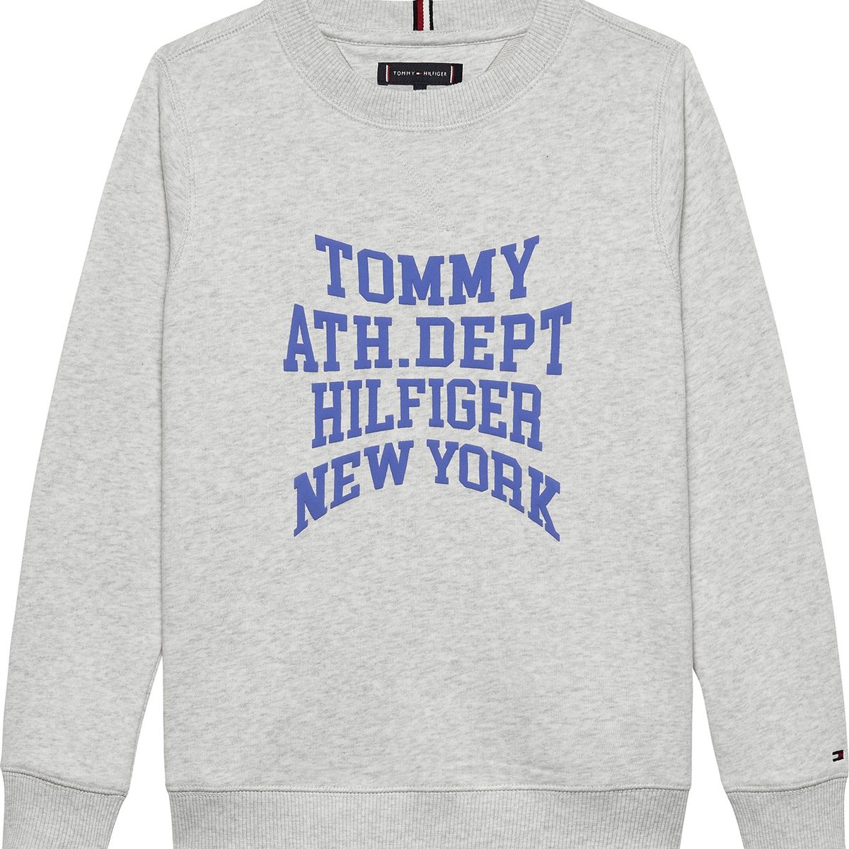 TOMMY HILFIGER - Saco gris varsity con logo universitario gráfico Tommy Hilfiger