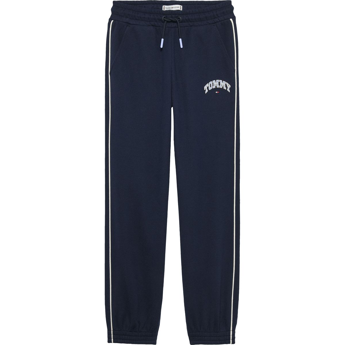 TOMMY HILFIGER - Joggers azul amplios de felpa Tommy Hilfiger