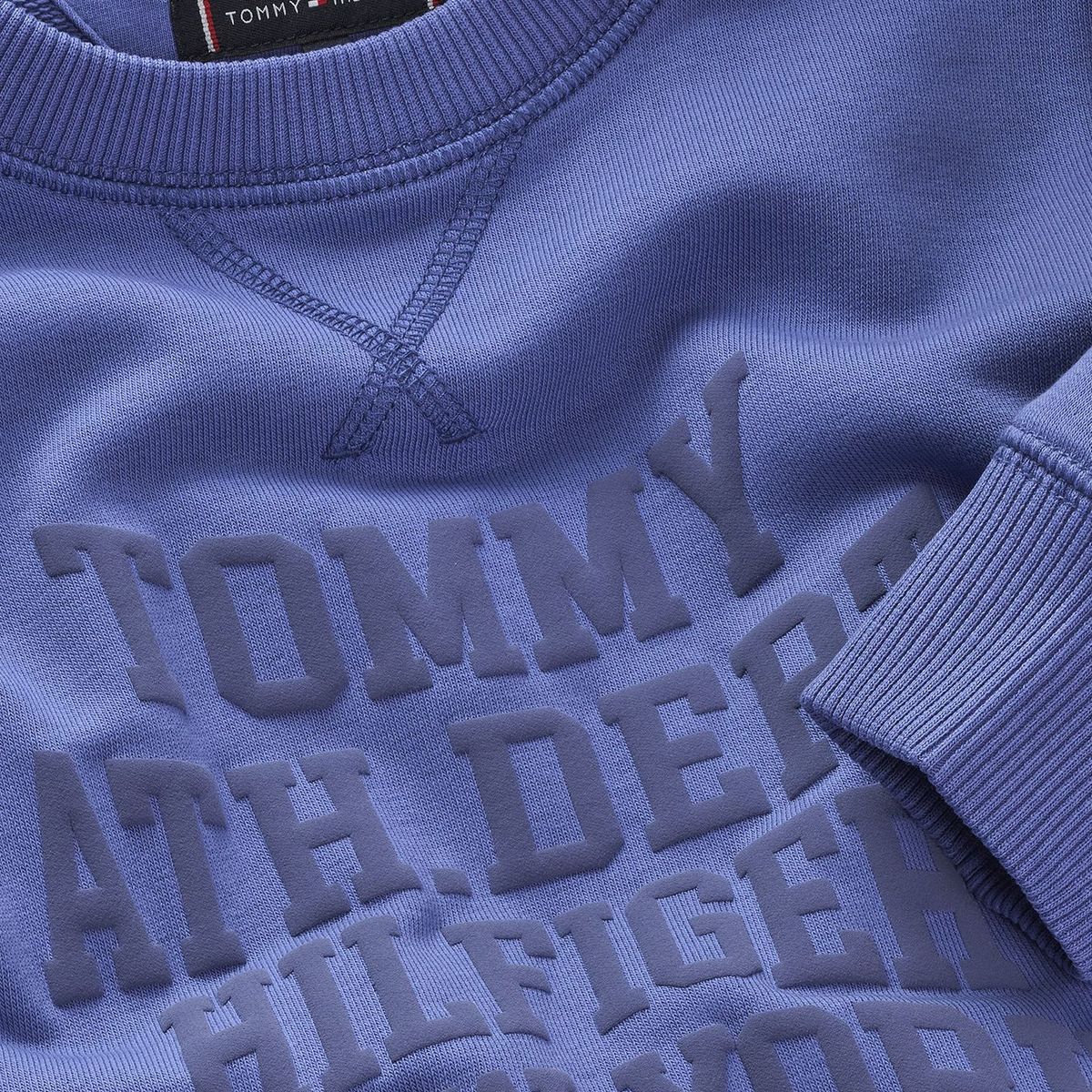 TOMMY HILFIGER - Saco azul varsity con logo universitario gráfico Tommy Hilfiger