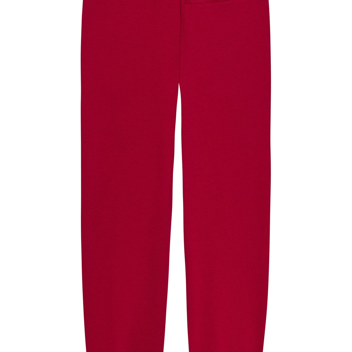 TOMMY HILFIGER - Joggers rojo de corte regular con logo Tommy Hilfiger