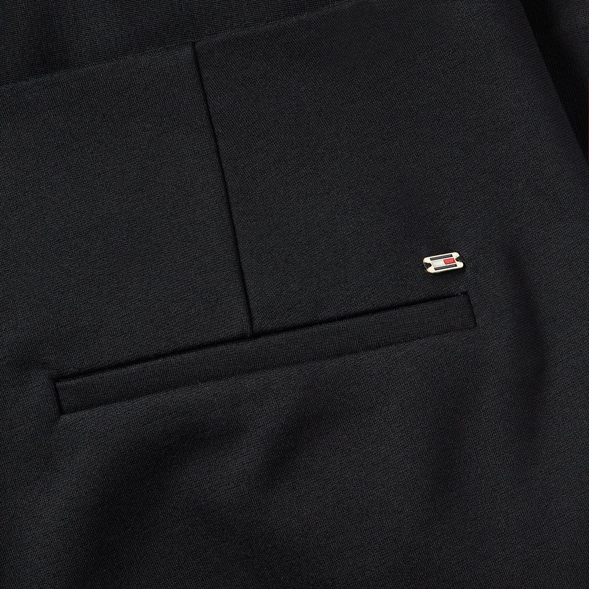 TOMMY HILFIGER - Pantalón negro ponte kick flare Tommy Hilfiger