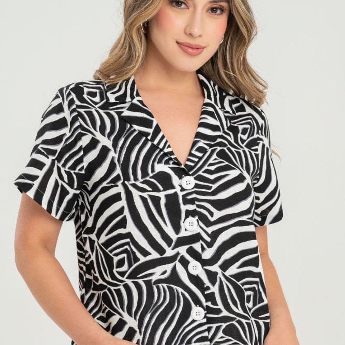 RAGGED - Blusa minha Negro Ragged