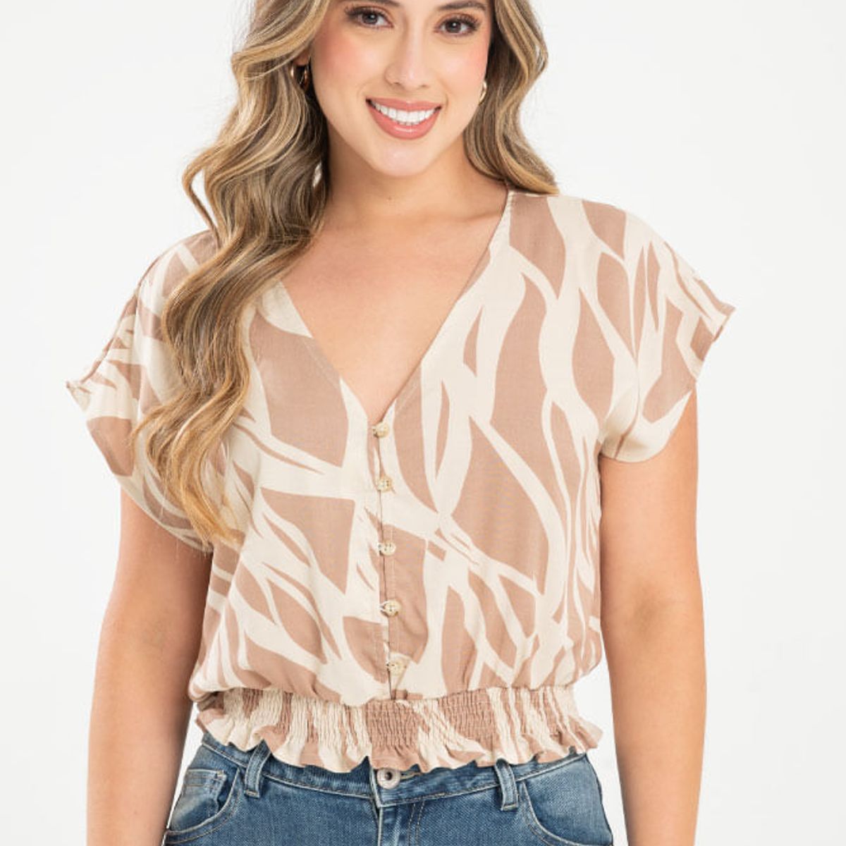 RAGGED - Blusa macondo Beige medio Ragged