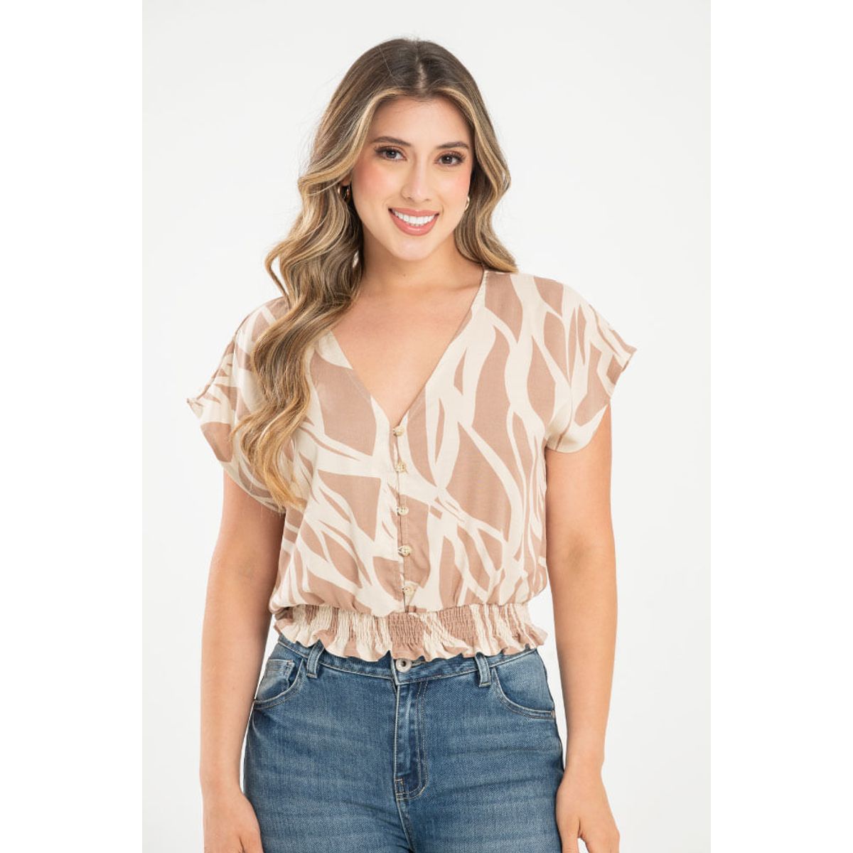 RAGGED - Blusa macondo Beige medio Ragged
