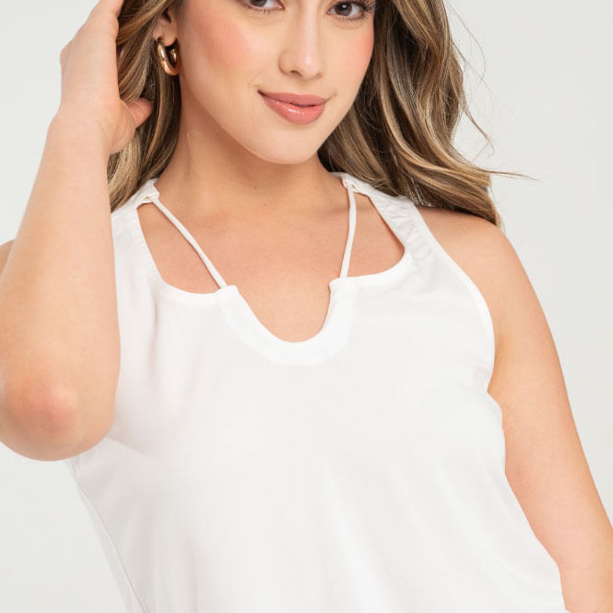 RAGGED - Blusa mhiles Blanco crudo Ragged