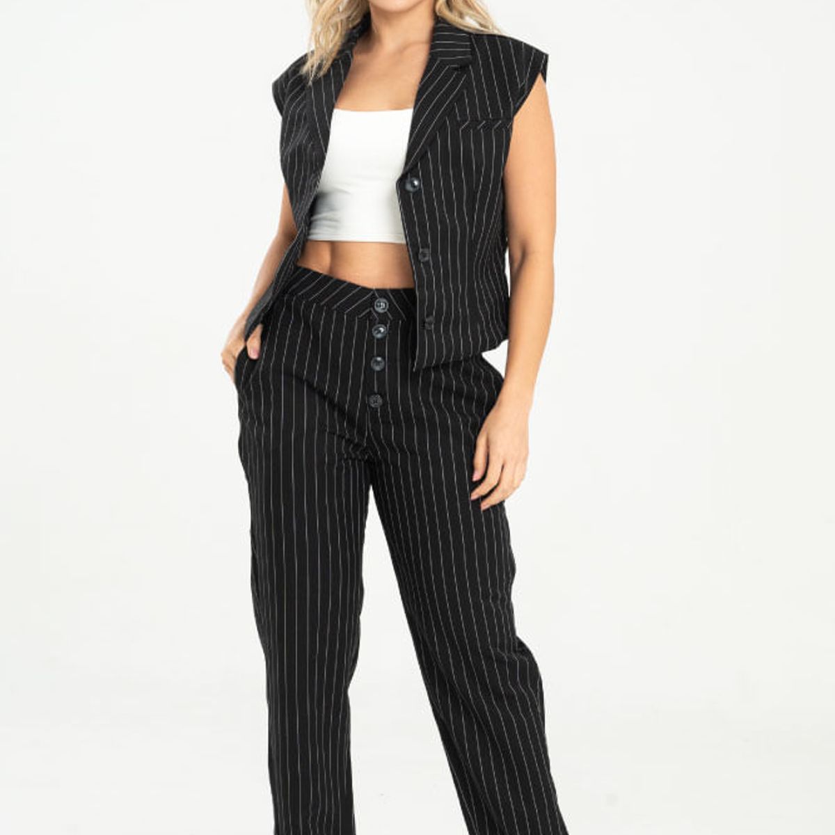RAGGED - Pantalon ocakh Negro Ragged