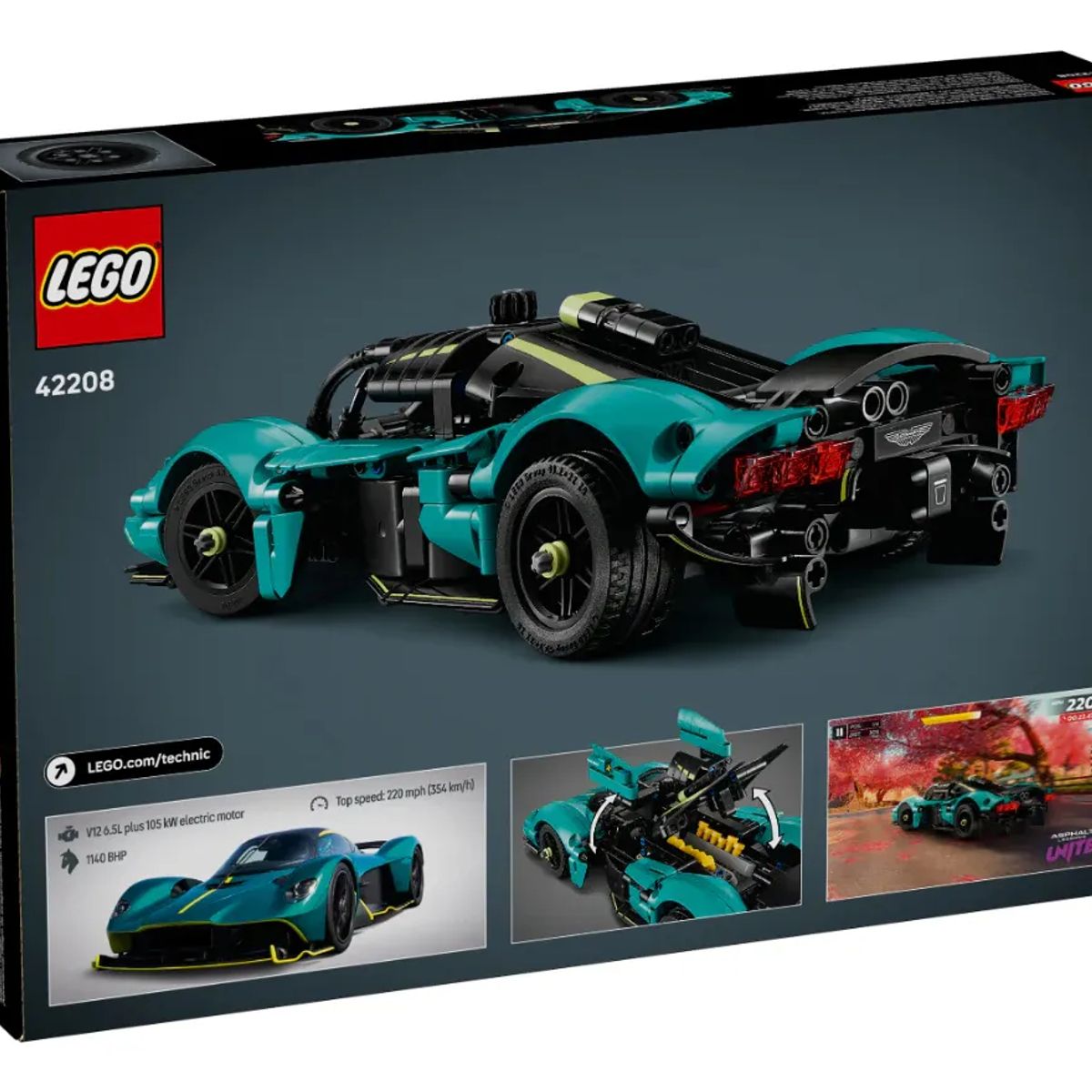 LEGO - Lego Technic Carro Aston Martin Valkyrie Original
