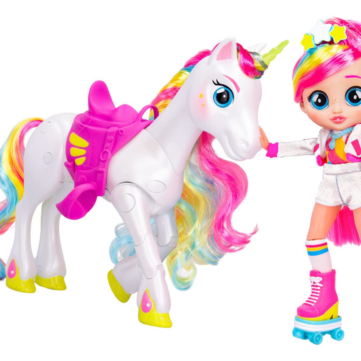 IMC TOYS - Muñeca Cry Babies Bff Dreamy Y Su Unicornio Rym
