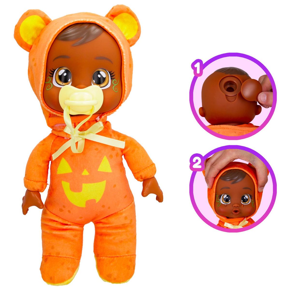 IMC TOYS - Muñeca Bonnie De Halloween Cry Babies Tiny Cuddles