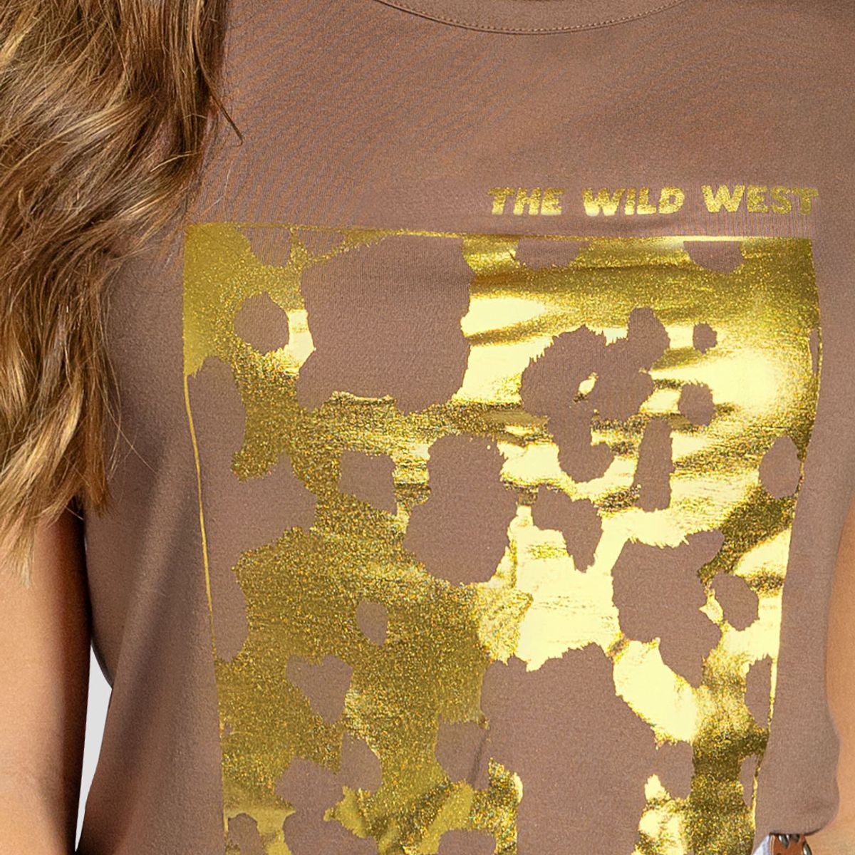 MARKETING PERSONAL - Camiseta Mujer Chocolate Mp 113247