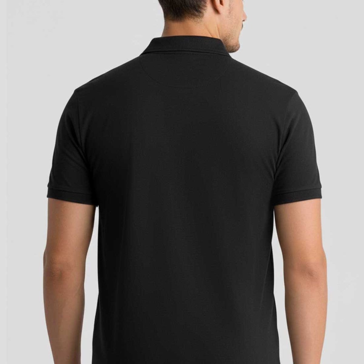 MARKETING PERSONAL - Polo Hombre Negro Mp 113053