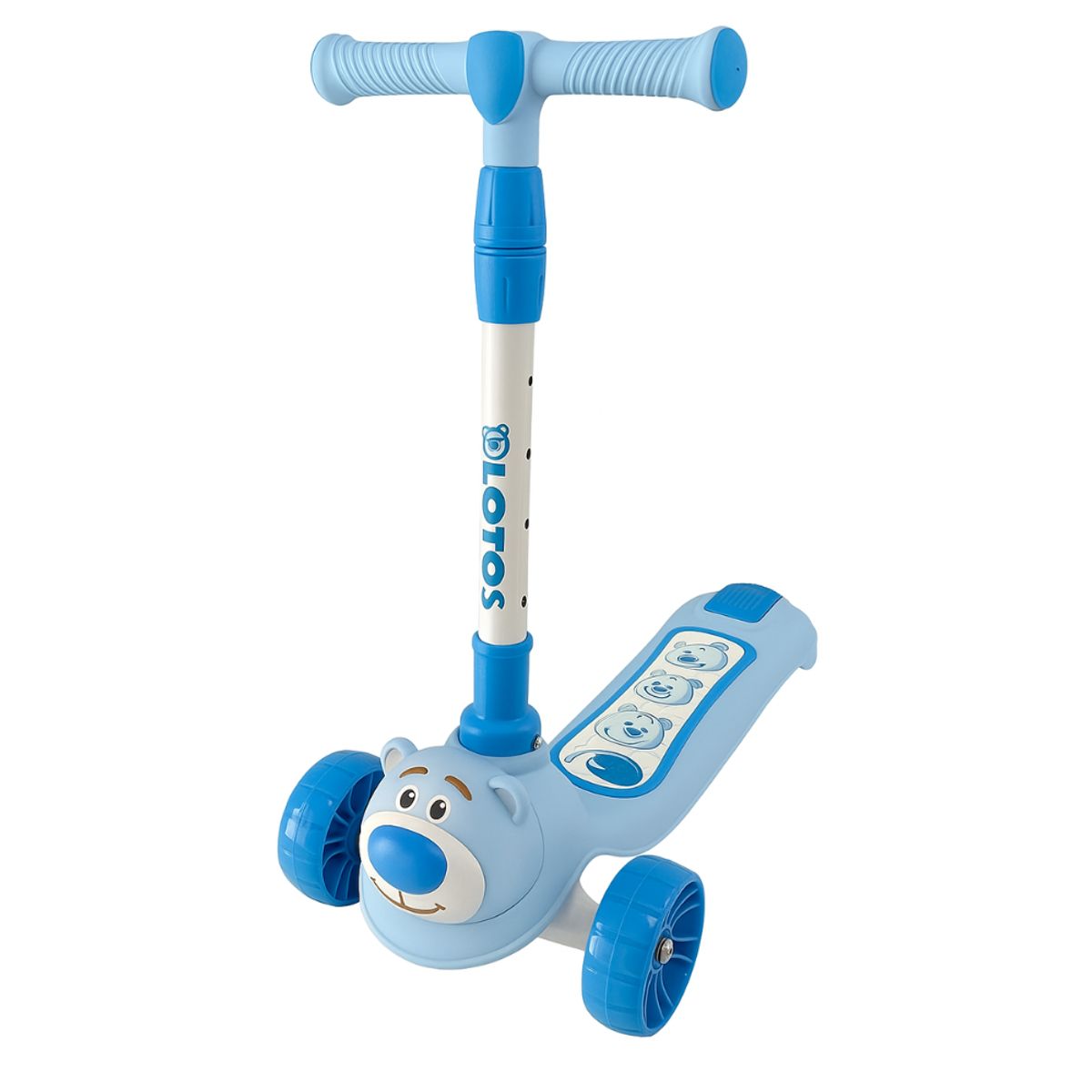 TECNOHOGAR JS - Scooter Patineta Monopatin Niños Ajustable Dibujos Animados Niños