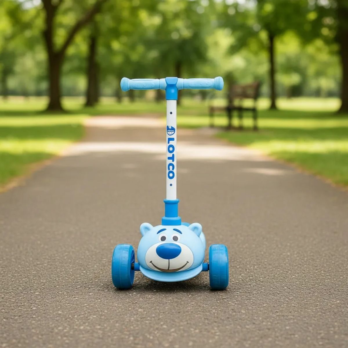 TECNOHOGAR JS - Scooter Patineta Monopatin Niños Ajustable Dibujos Animados Niños