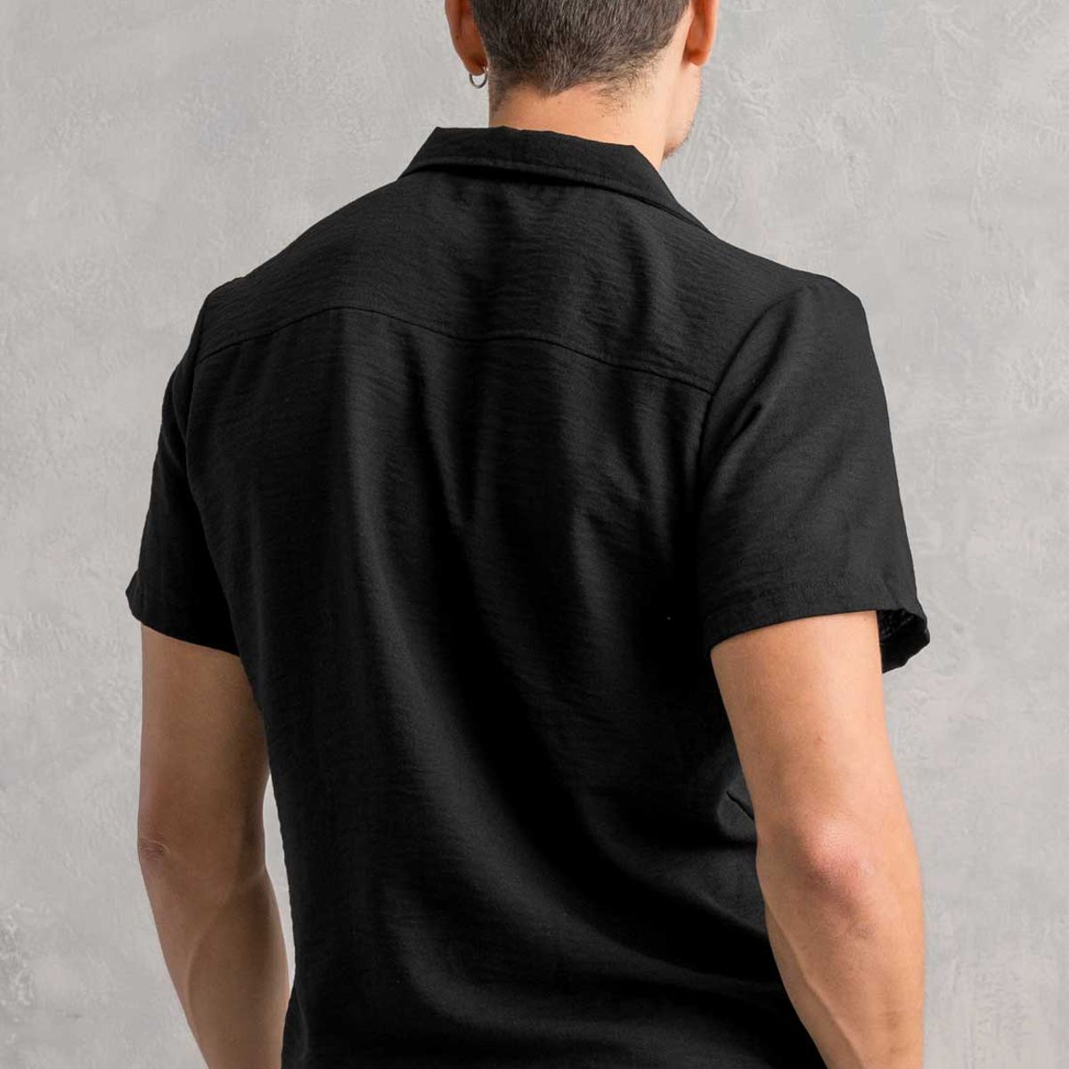 MARKETING PERSONAL - Camisa Hombre Negro Mp 113054