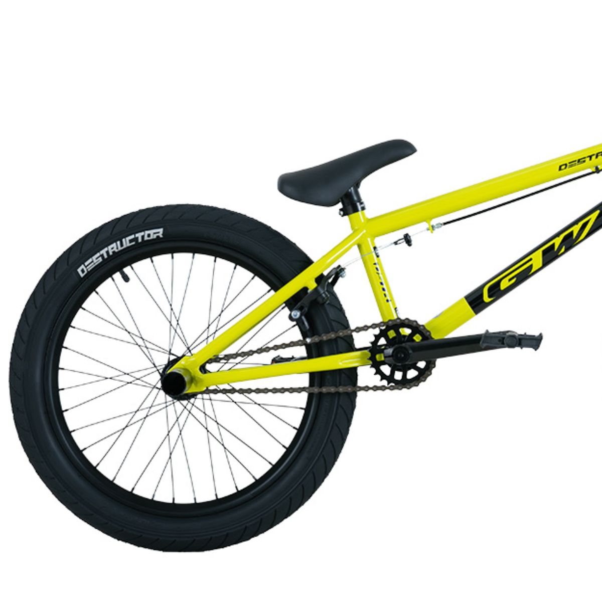 GW - BICICLETA BMXDIRT 20P DESTRUCTOR ACERO VERDE MANZANA