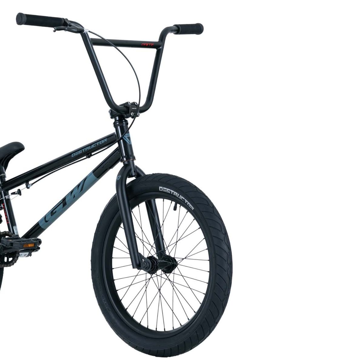 GW - BICICLETA BMXDIRT 20P DESTRUCTOR ACERO NEGRO