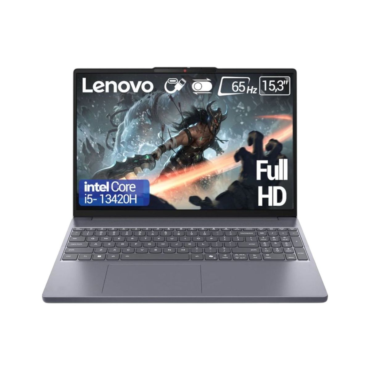LENOVO - Portátil Lenovo Ideapad Slim 3 15IRH10 Core i5-13420H 8GB 512GB 15″ Gray