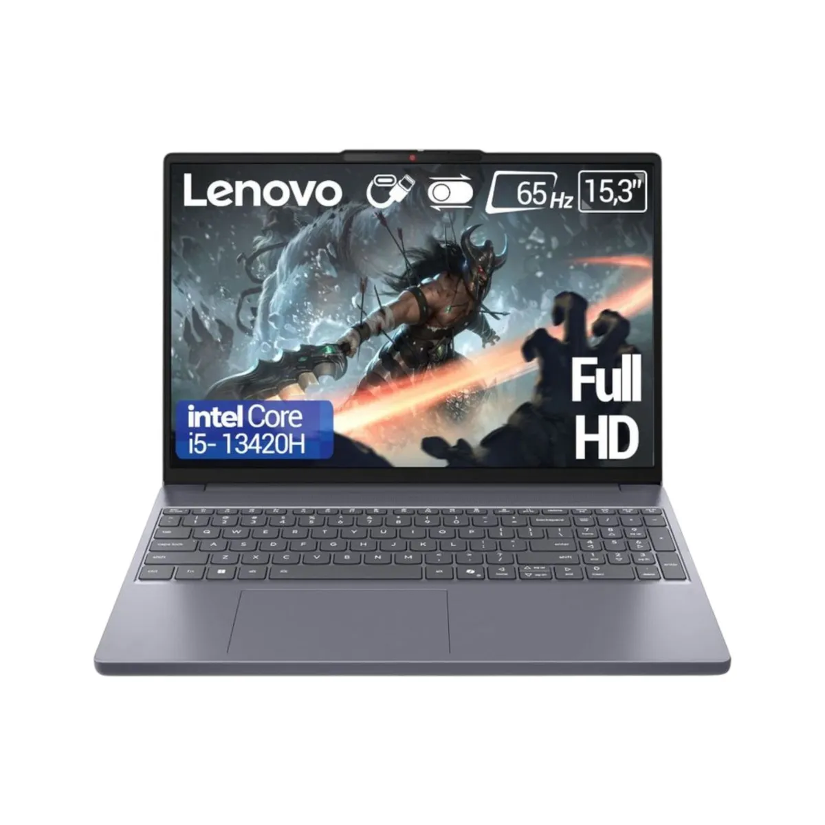 LENOVO - Portátil Lenovo Ideapad Slim 3 15IRH10 Core i5-13420H 8GB 512GB 15″ Gray