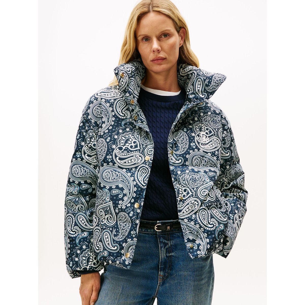 TOMMY HILFIGER - Chaqueta multicolor AOP de corte regular Tommy Hilfiger