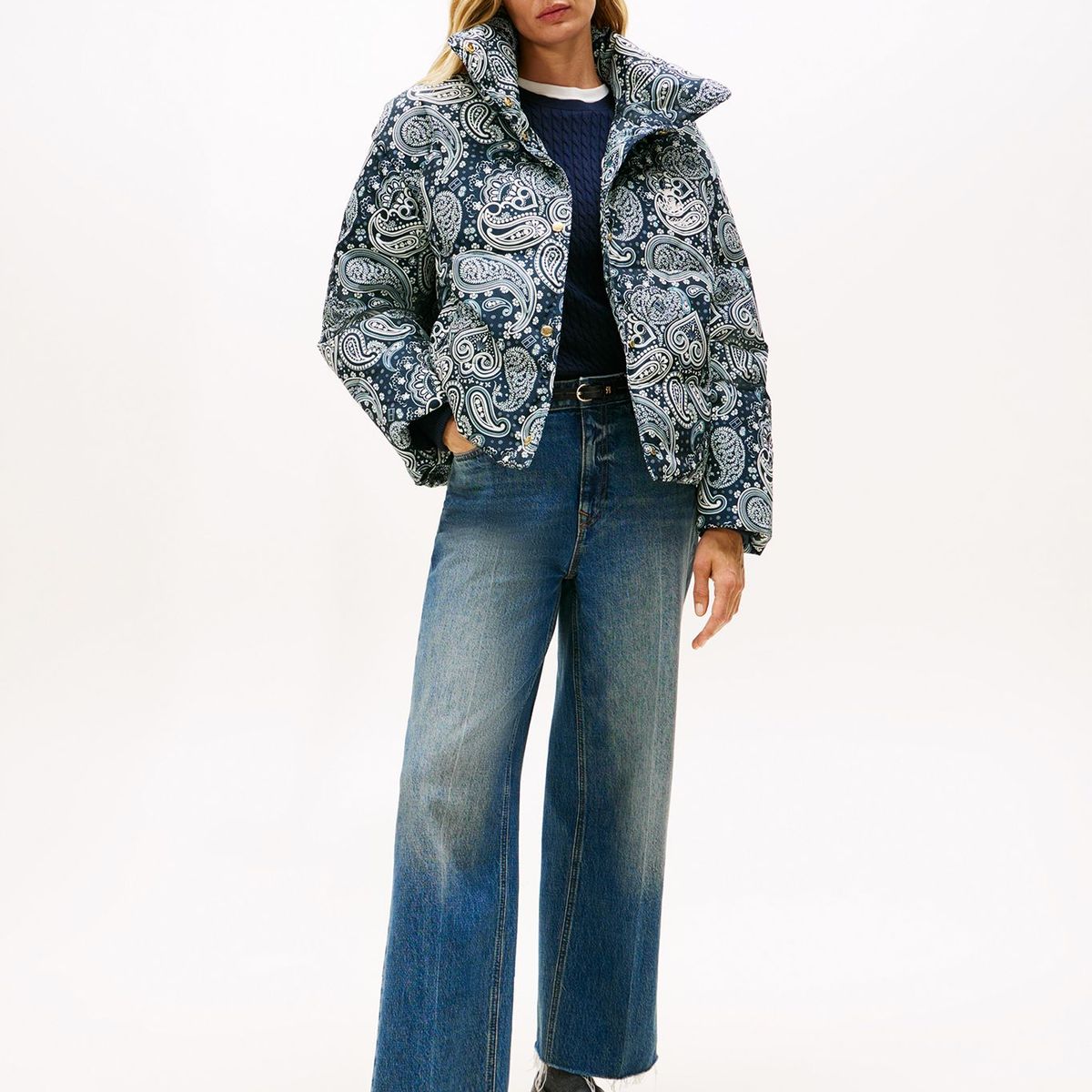 TOMMY HILFIGER - Chaqueta multicolor AOP de corte regular Tommy Hilfiger